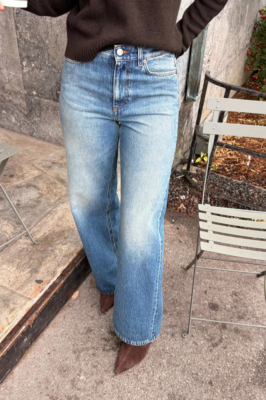 Baggy Fit Denim Vintage Blue