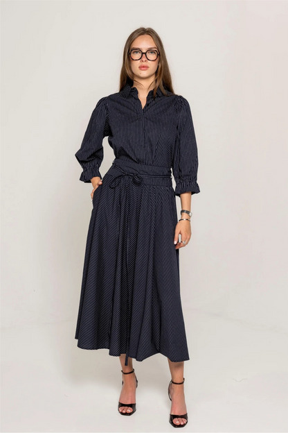 Astrid Skirt Pinstripe.