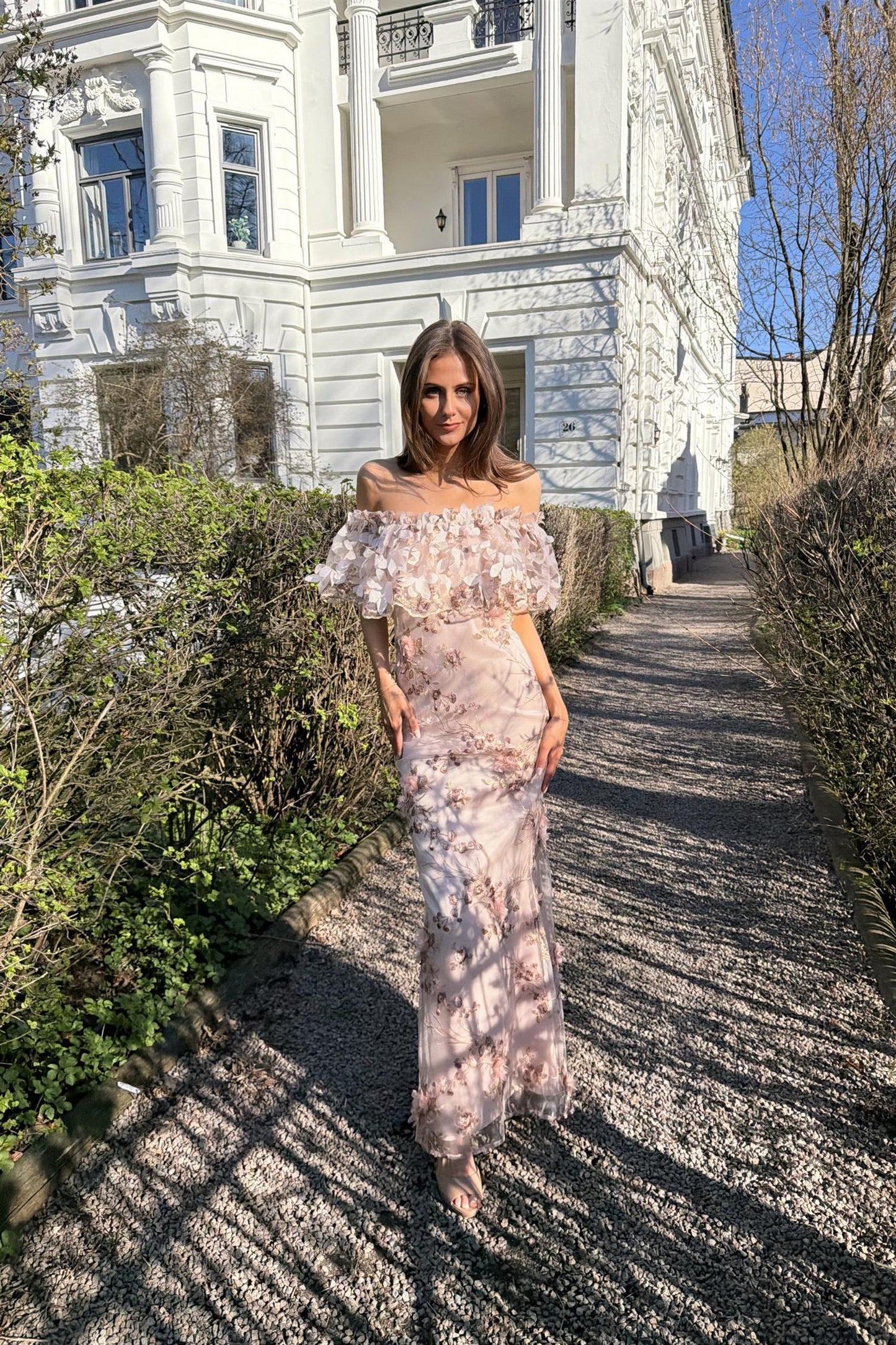 Clarice Dress Rose