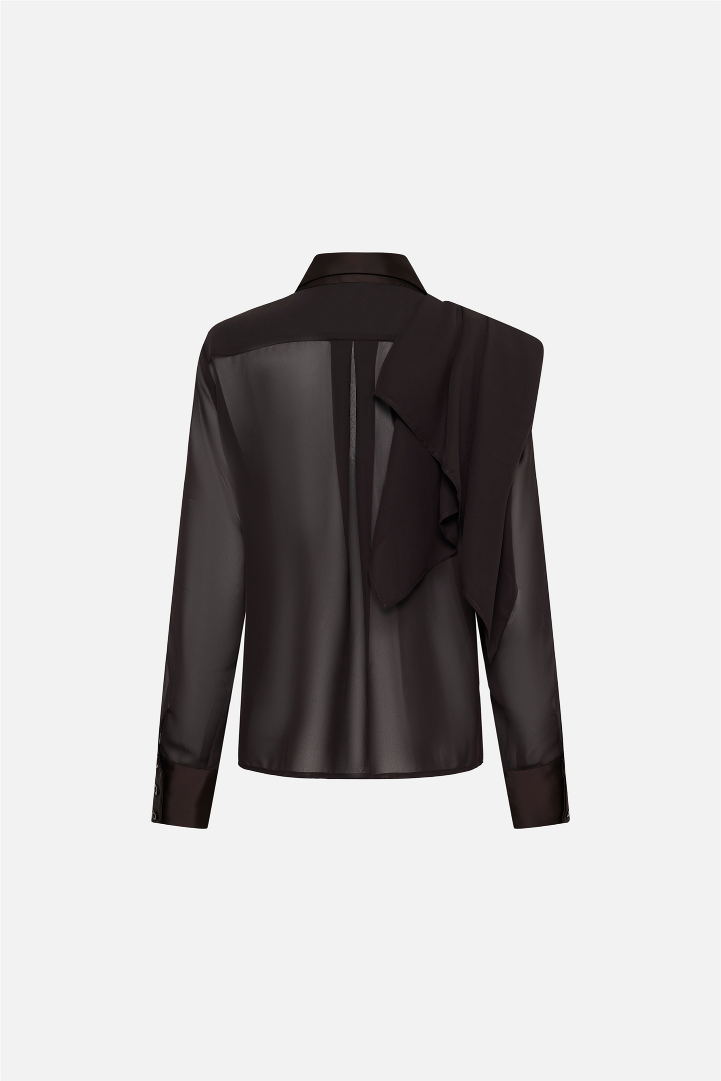GZlynne scarf shirt Ganache.