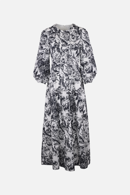 Faniana Dress Navy Aop