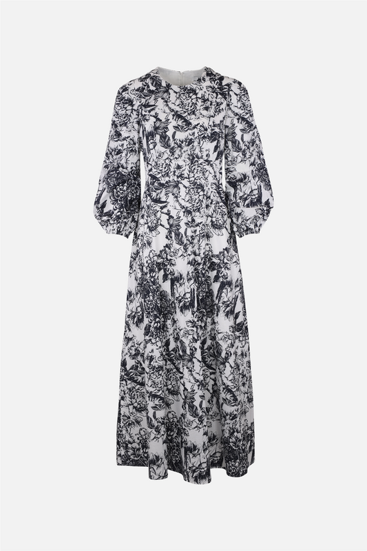 Faniana Dress Navy Aop
