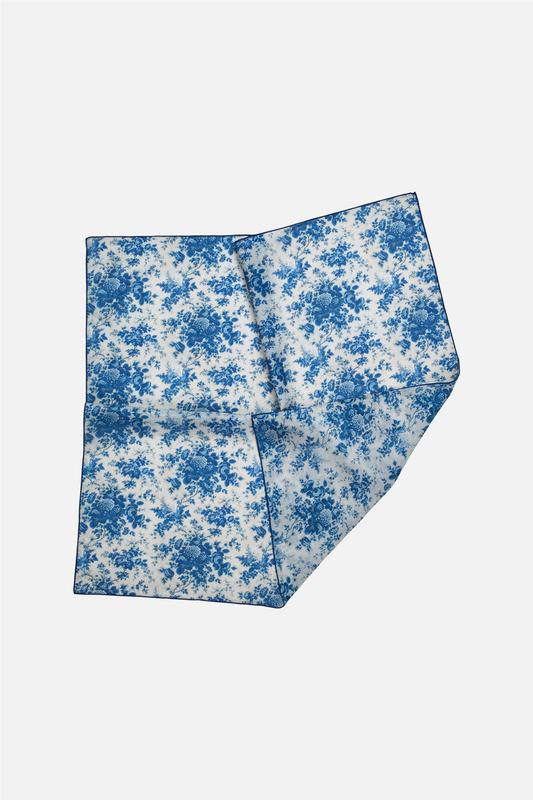 Light Small Emilia Scarf Blue