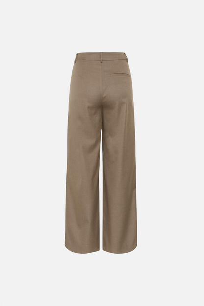 GZpaula MW wide pants Dark Timberwolf Melangé