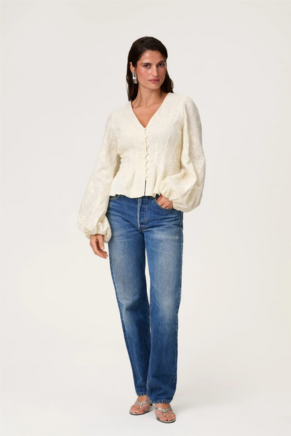 Palena Blouse Light Yellow