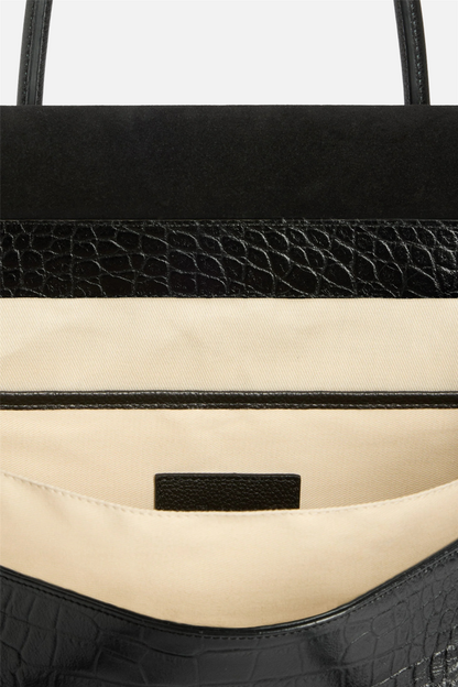 Lydia Tote Bag Croco Leather.