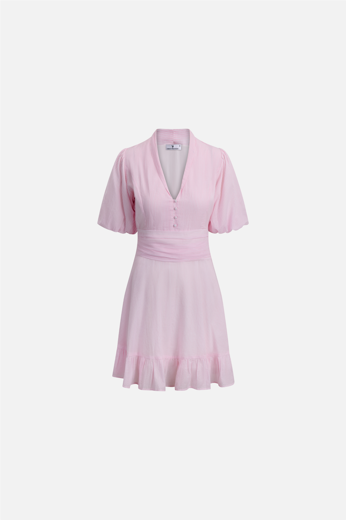 Papira Dress Pink Stripes.