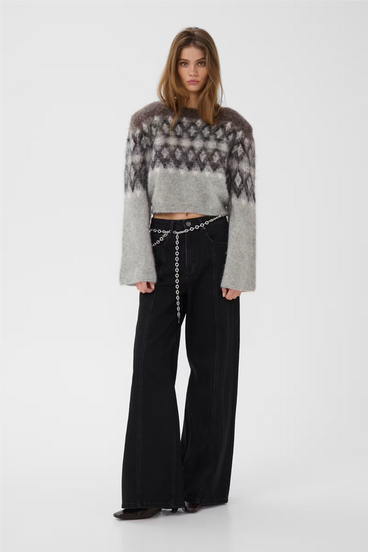 GZzarina multi pullover Grey Multi Comb