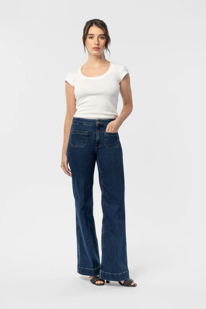 The NORA Jean Dark Blue.