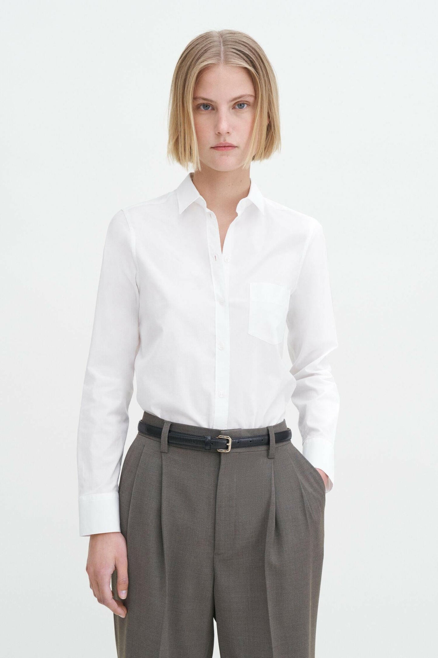 Classic Stretch Shirt White