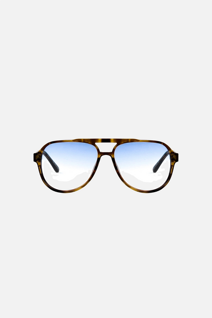 Stevie Oversized Aviator Tortoiseshell