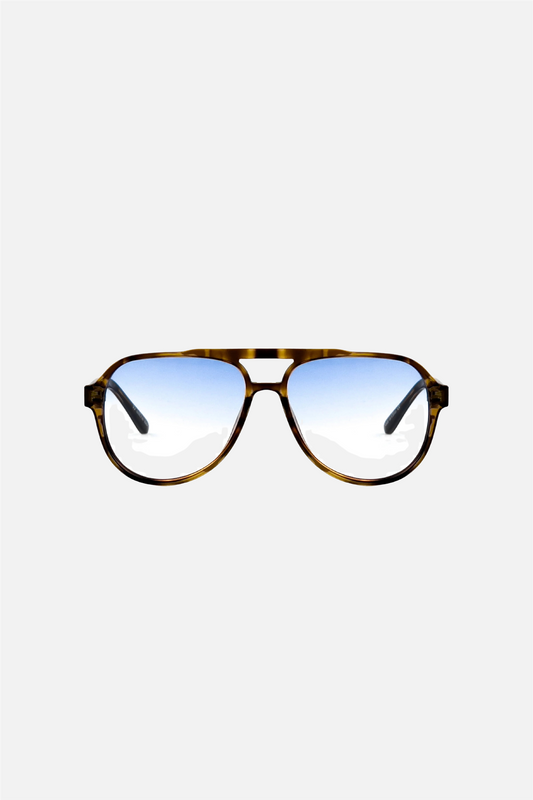 Stevie Oversized Aviator Tortoiseshell