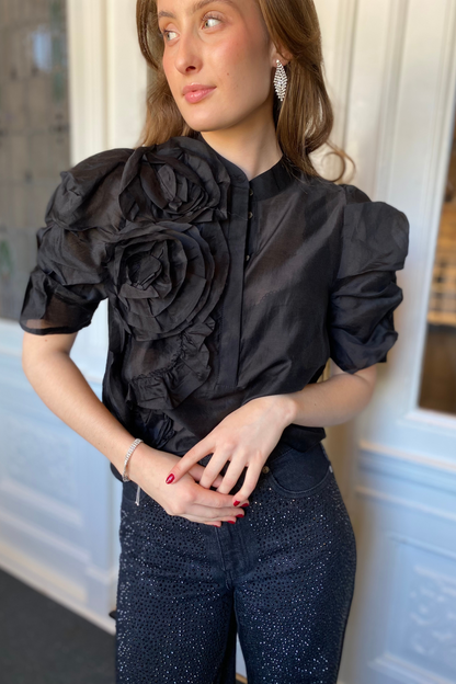 AnnsofiGO Blouse Black