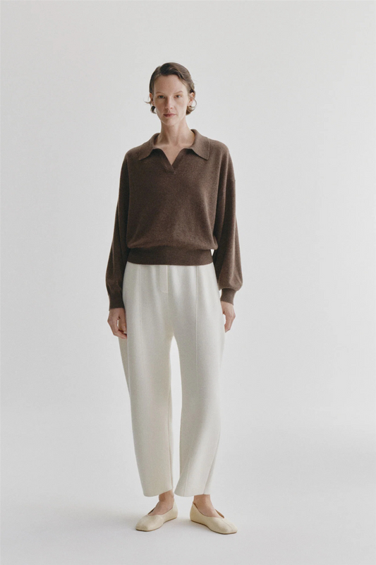 Katriel Sweater Dark Truffle.