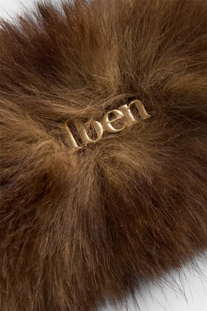 Posh Headband Dk Brown