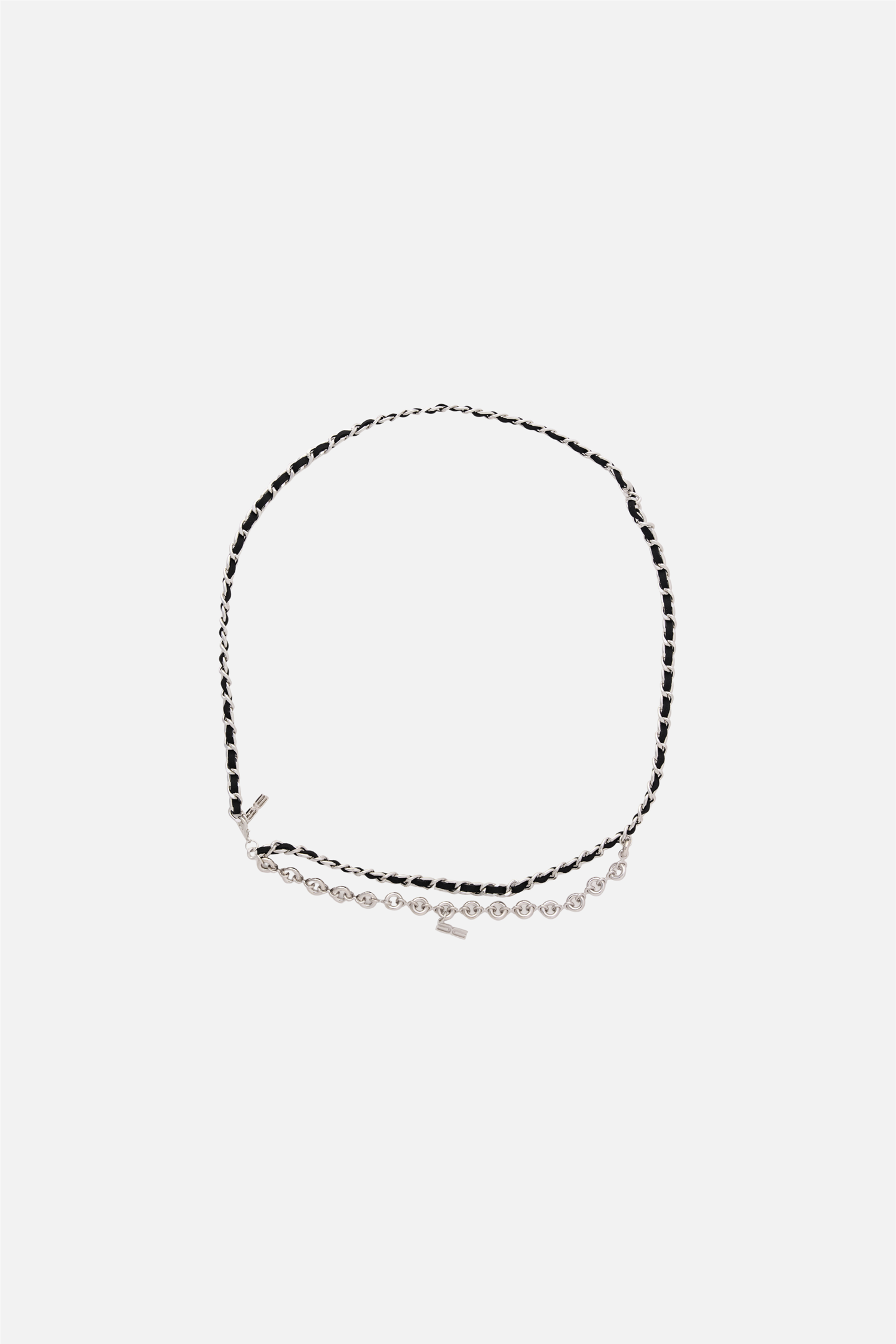 GZzinnia chain belt Silver.
