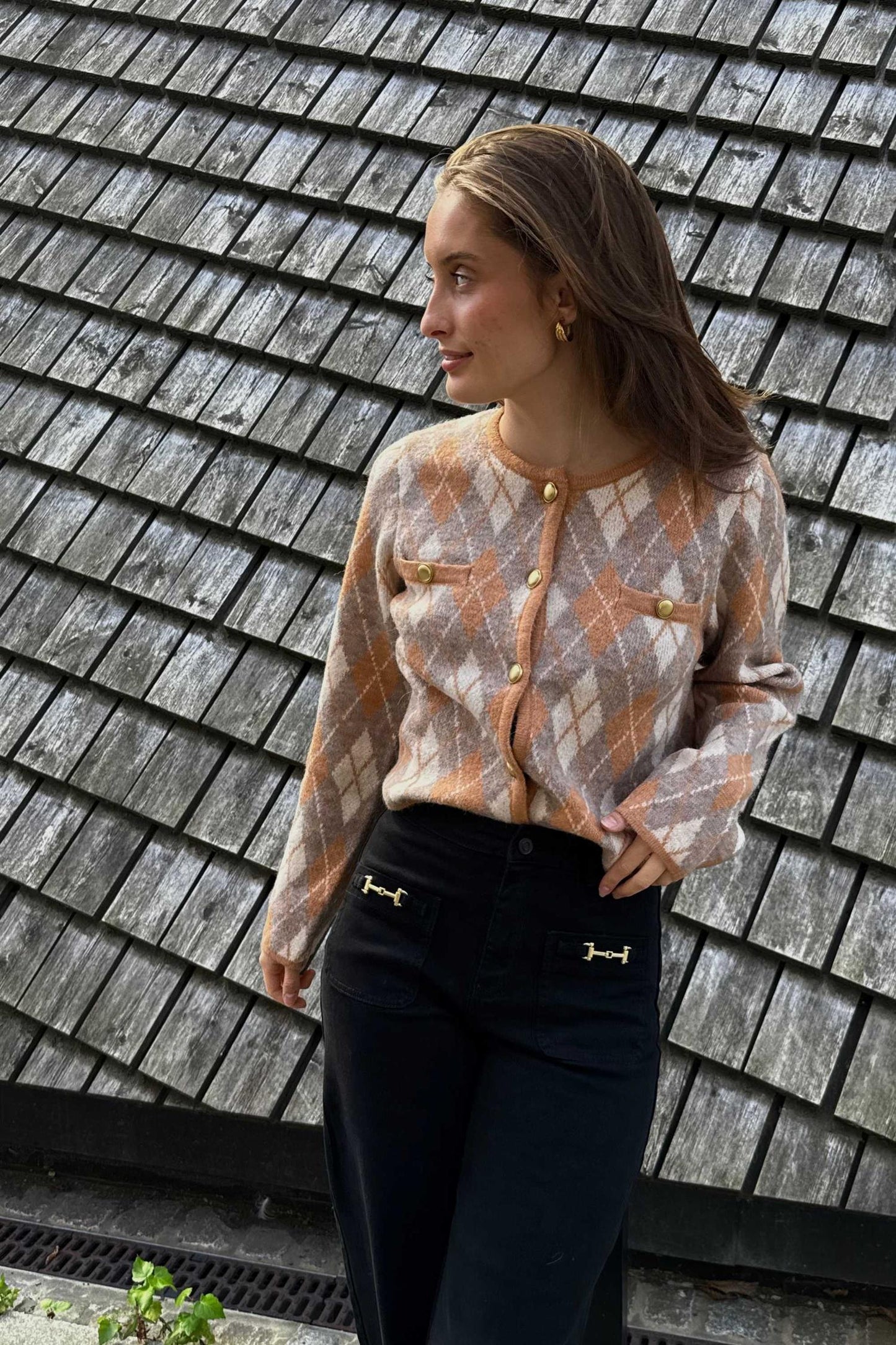 Guilan Cardigan Camel