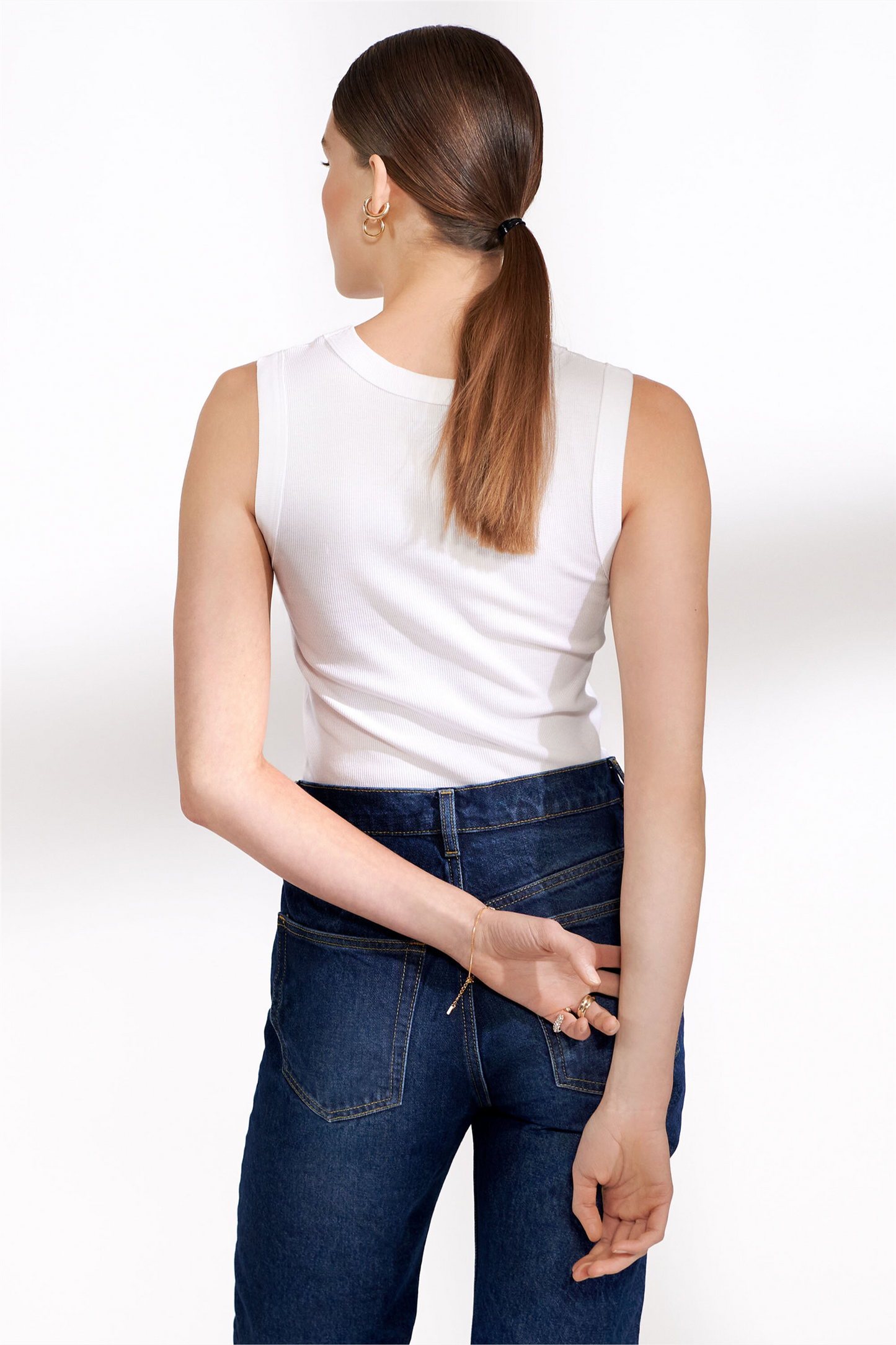 Tank Crew-neck White