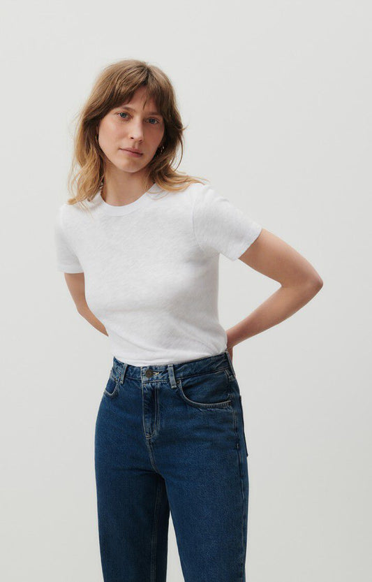 SONOMA T-SHIRT MC ROND Blanc