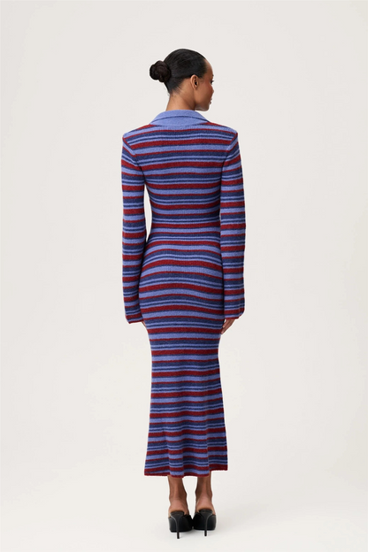 Modena Dress Pale Navy.
