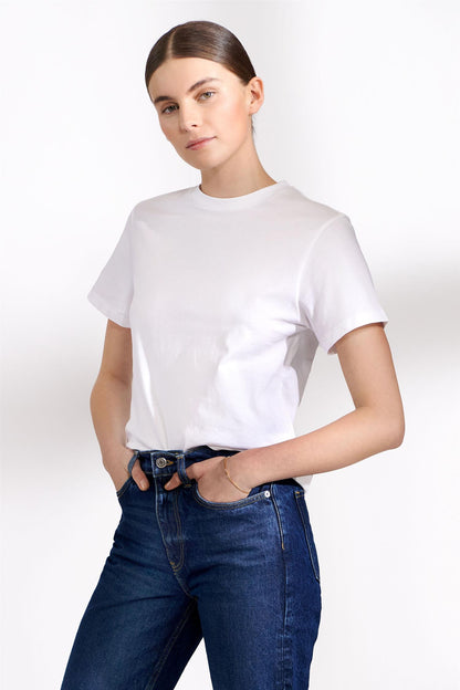 Crew-Neck Regular White