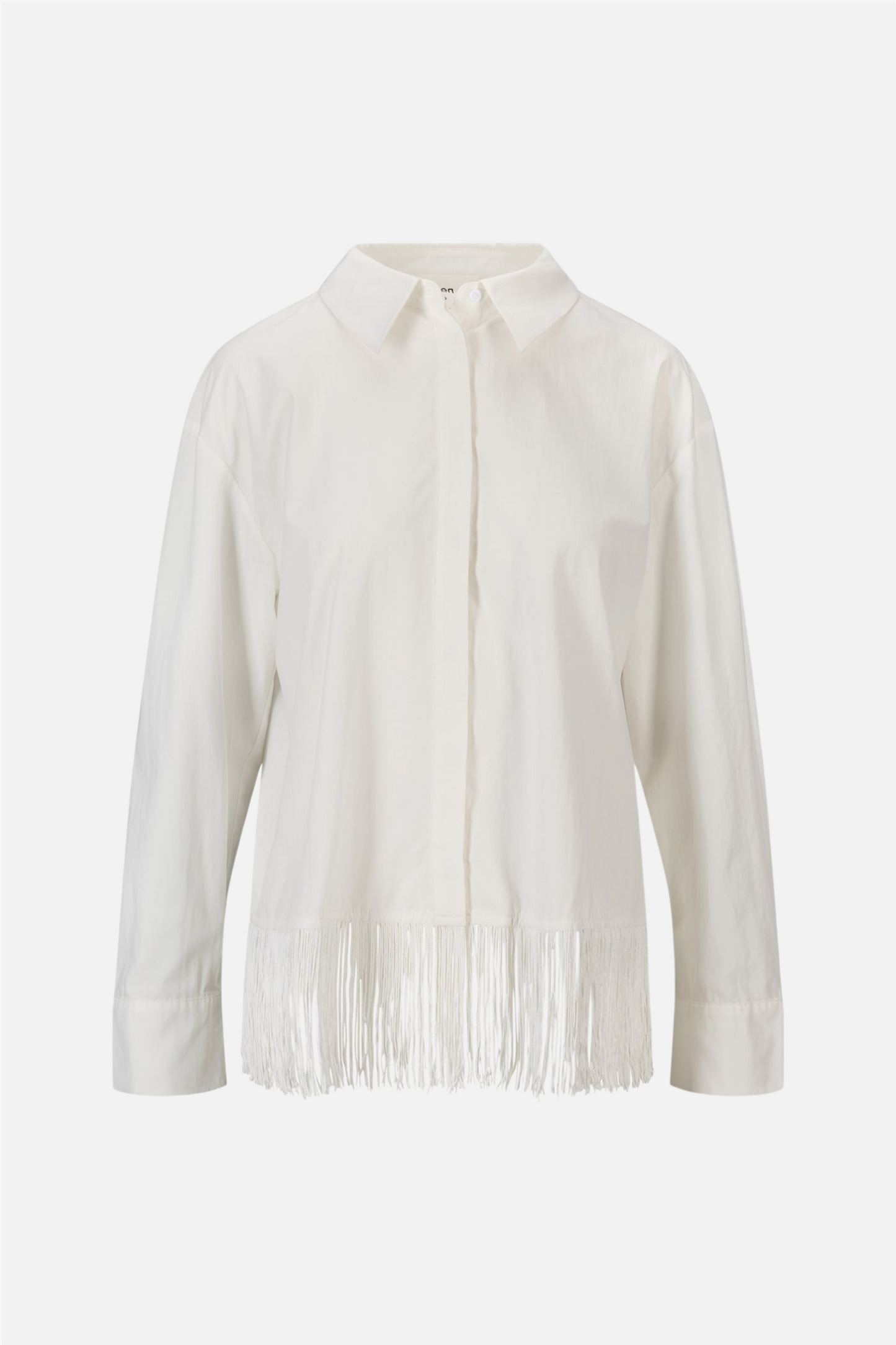 Fringe Shirt White