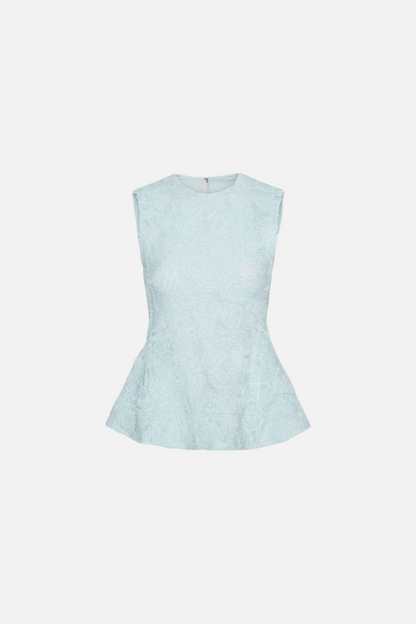 Mesh Sleeveless Top Plein Air
