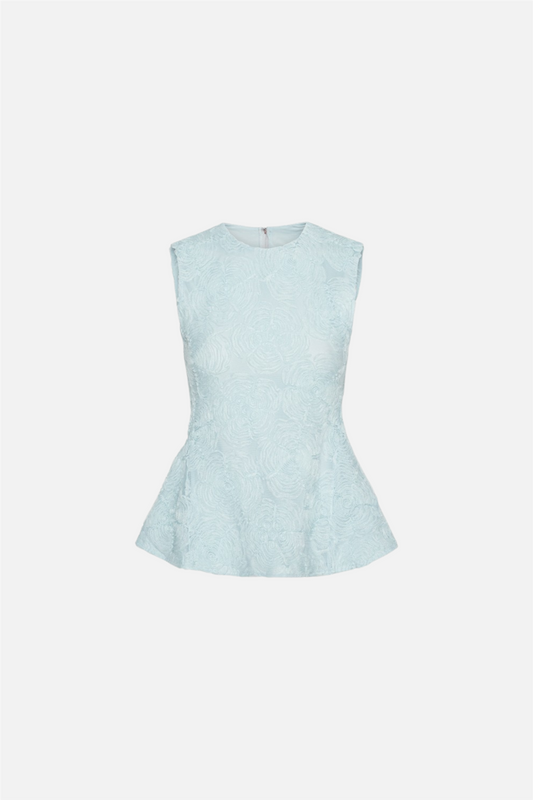 Mesh Sleeveless Top Plein Air