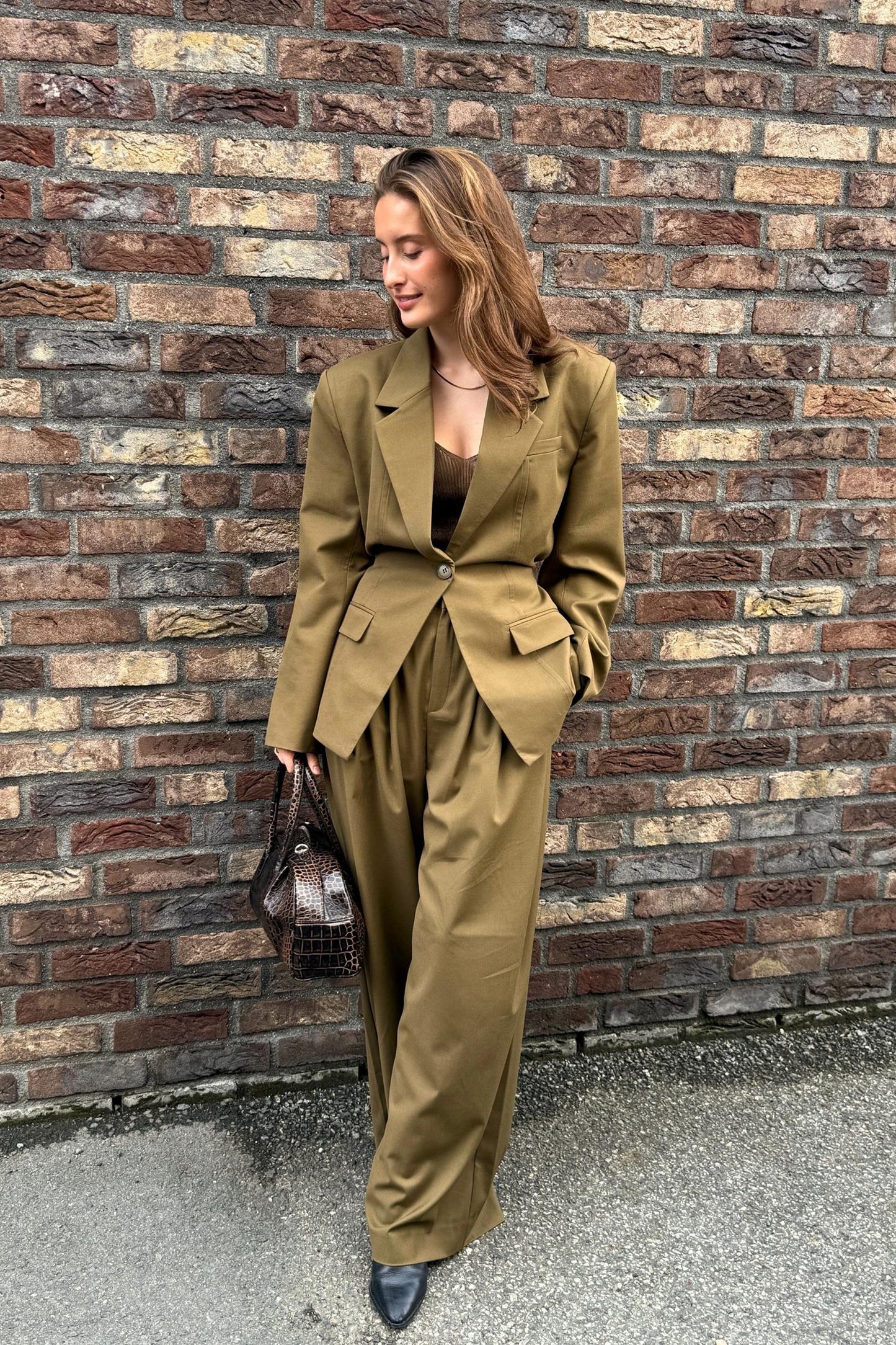 GZolivia HW pants Military Olive.