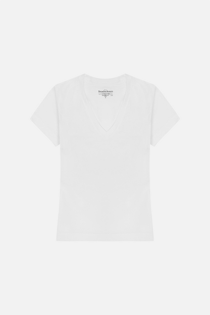 V-Neck Regular White
