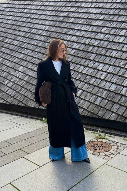 Saville coat Black