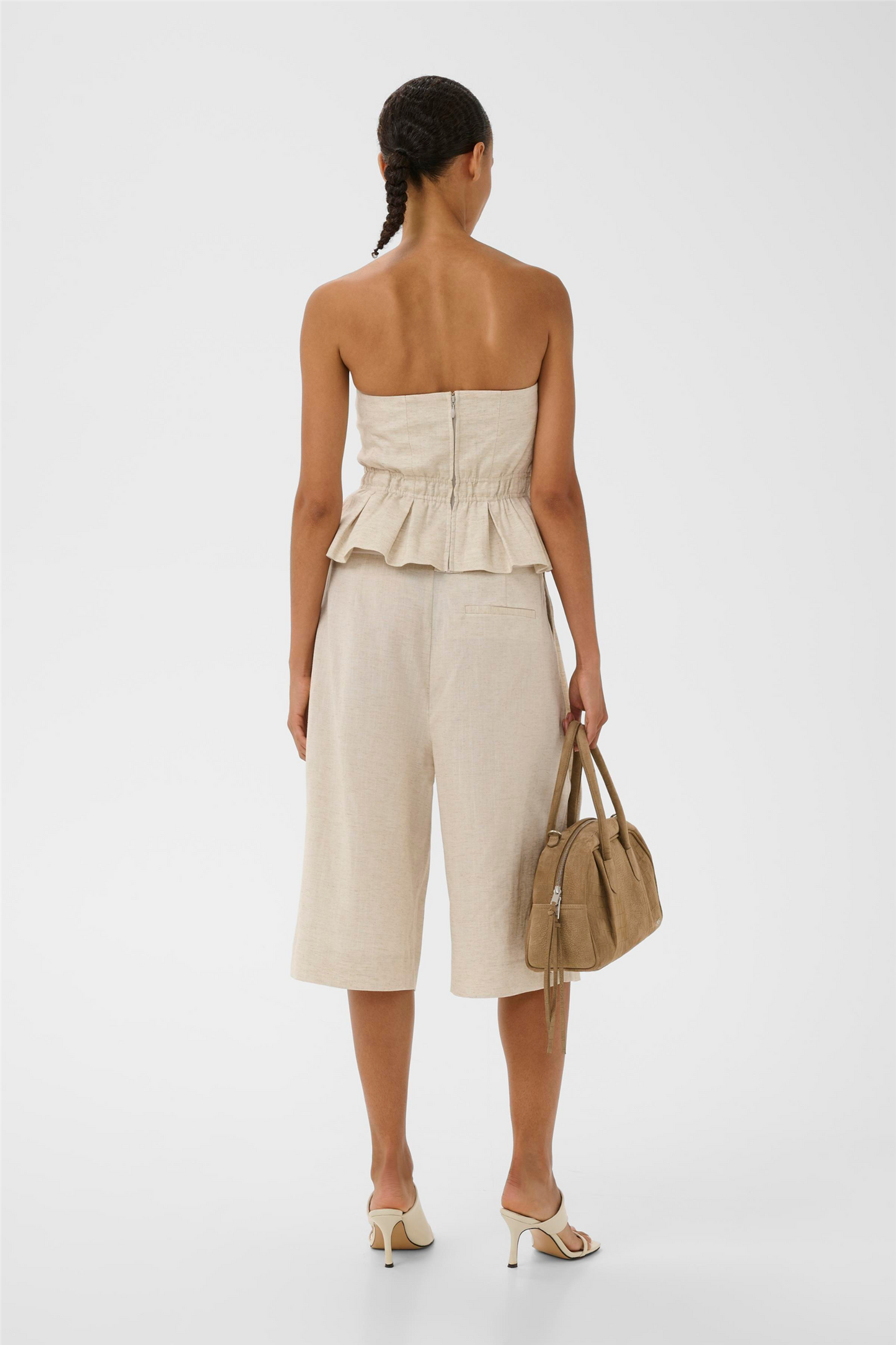 GZriava corsage Light Sand Melange.