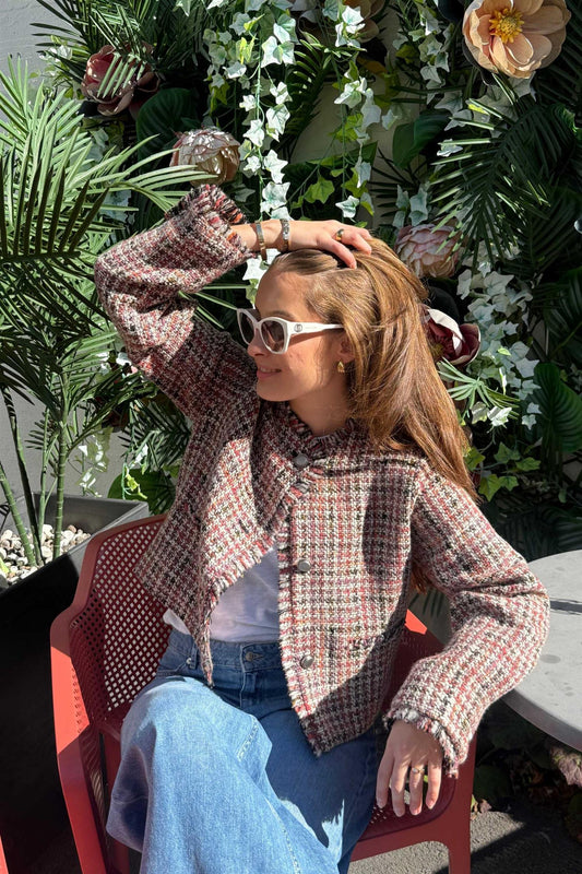Daisy Jacket Rouge