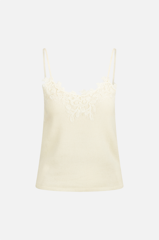 Indira Top Ivory.