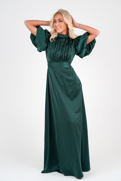 Holly Long Dress Green