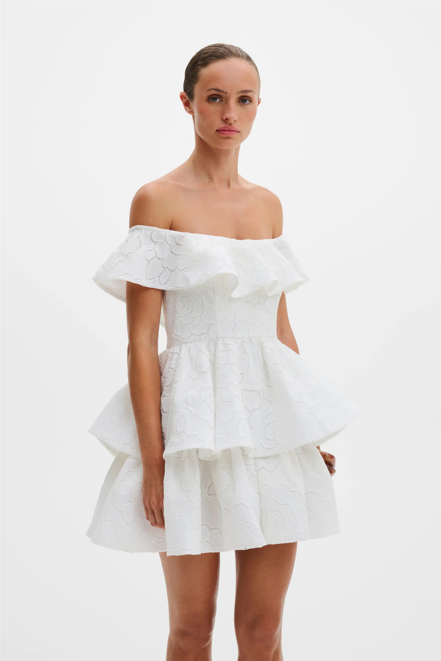 Tracy Mini Dress White