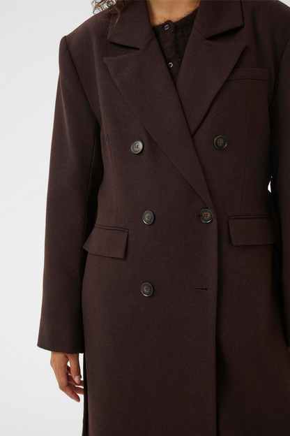 GZvenja long coat Ganache.