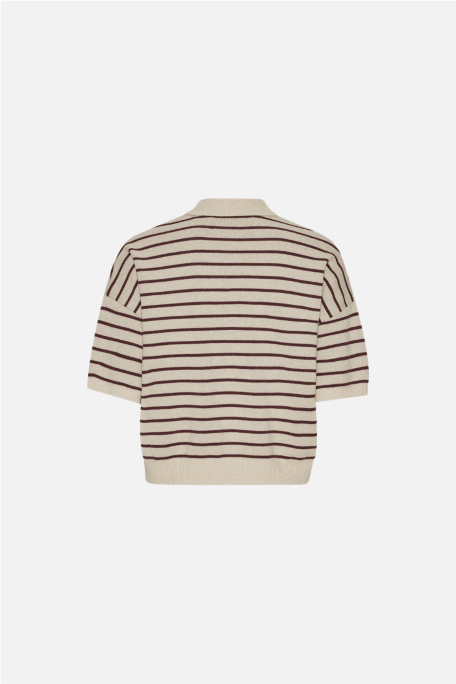 Slinky Polo Knit Oatmeal Comb..