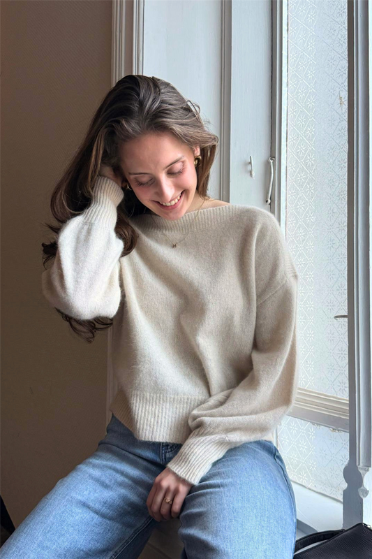Malou Sweater Oatmeal Beige