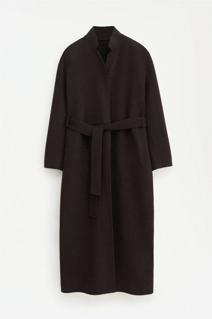 Alexa Coat Dark Chocolate
