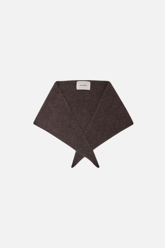 Paula Scarf Espresso Brown