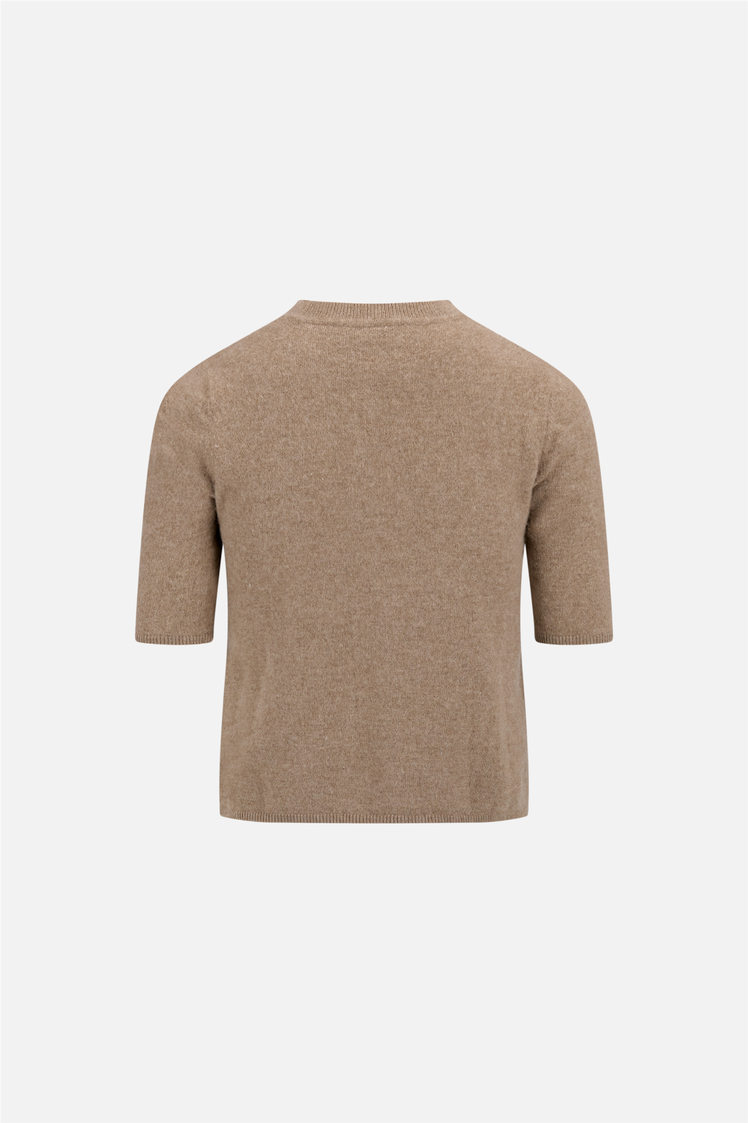 Indira SS Cardigan Brown Sand.