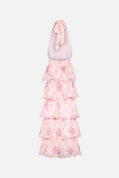 Angeline Maxi Dress Blush Bloom