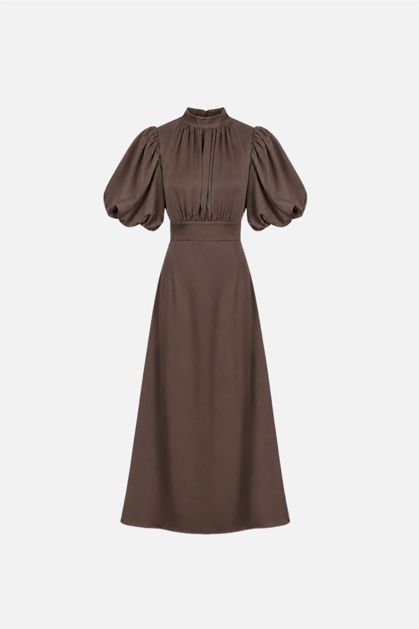 Holly Long Dress Brown