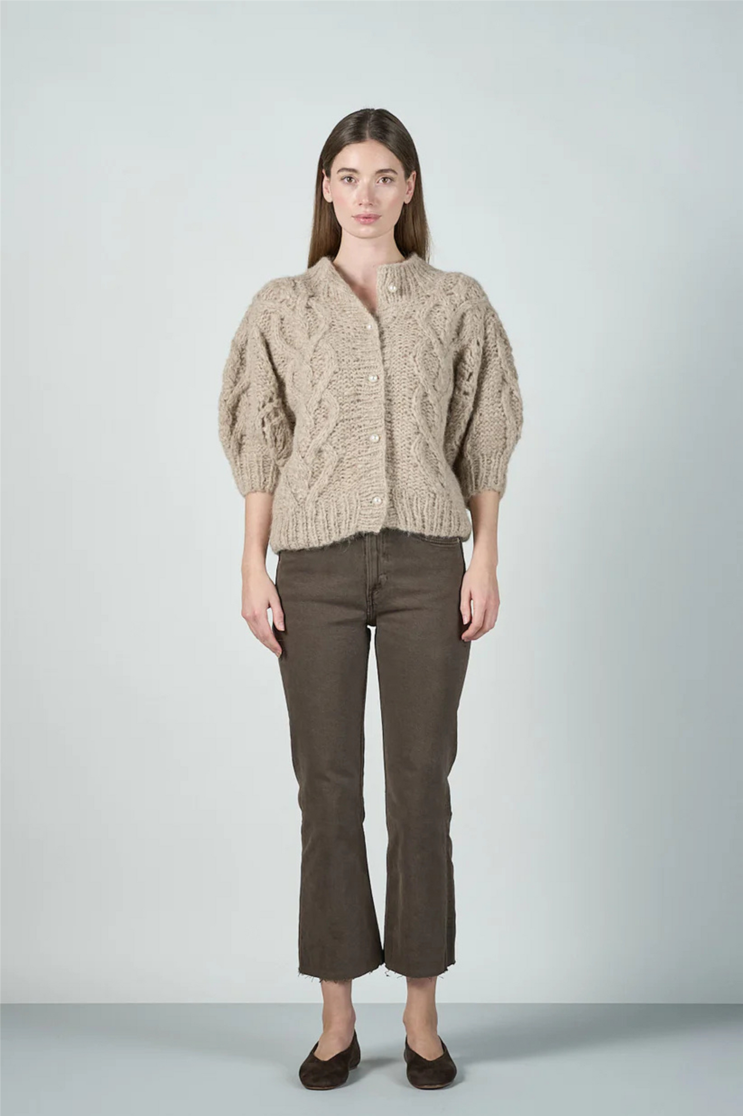 Lilo Cardigan Taupe