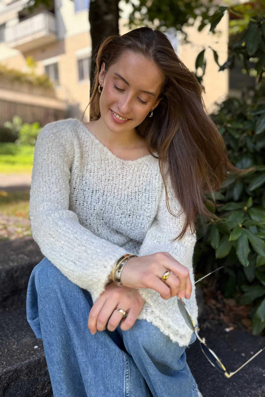 Eyra knit Off White
