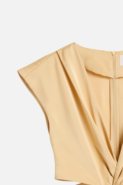 Zephyr Dress Butter Yellow