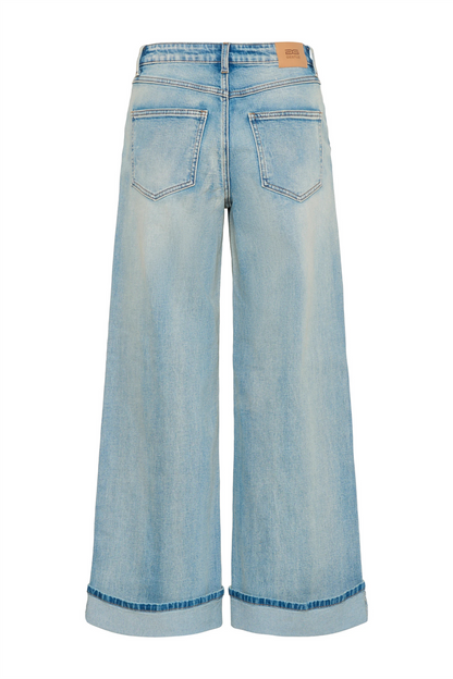 GZsara HW wide jeans Washed Blue