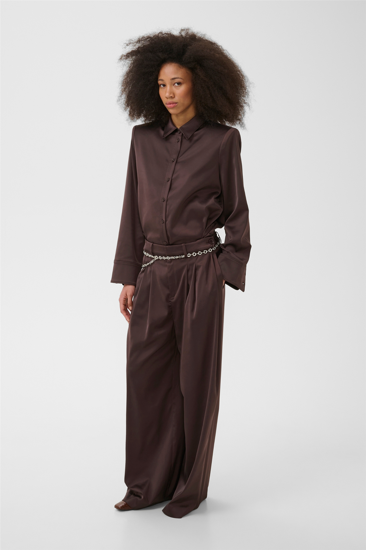 GZelva HW pants Deep Plum.
