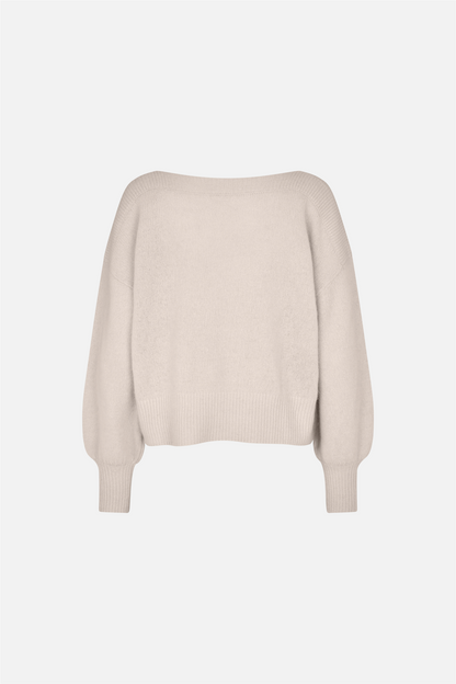 Malou Sweater Oatmeal Beige.